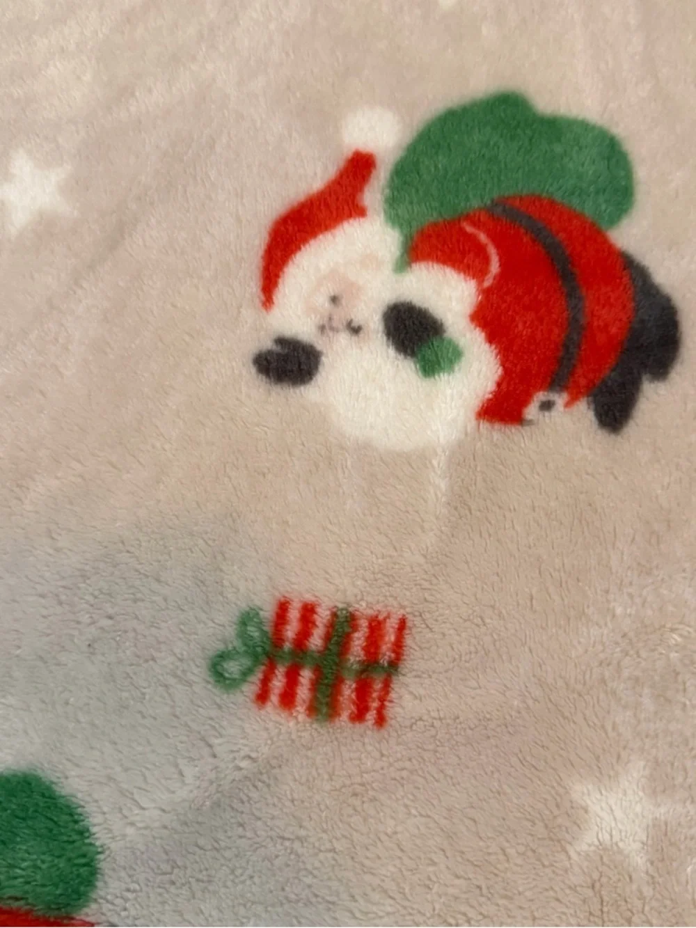 Christmas Santa Fleece Blanket 58x80 Soft Plush Holiday Throw Cozy